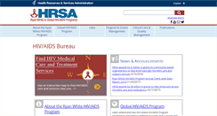 Desktop Screenshot of hab.hrsa.gov